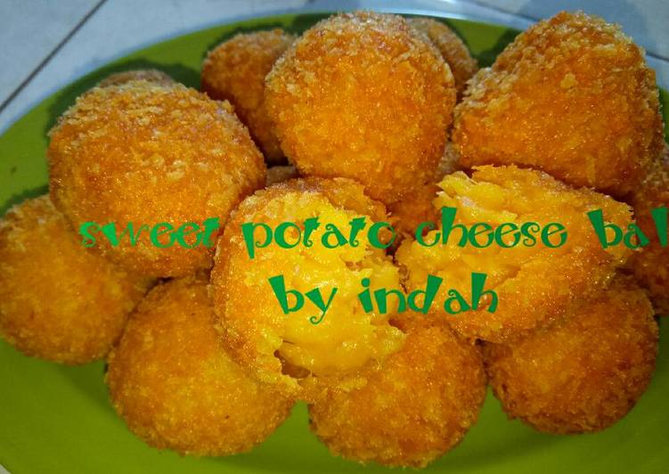 Sweet potato cheese ball (bola2 ubi keju)