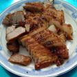 Thịt heo áp chảo ngũ vị