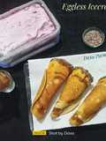Eggless Ice cream Cones Without Machine
