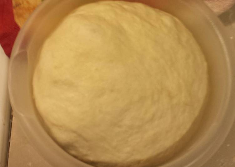 How to Make Perfect Homemade Pizza Dough-2 Pizzas