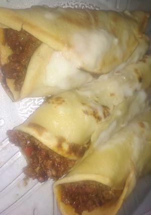 Una foto de Canelones de carne 🍖