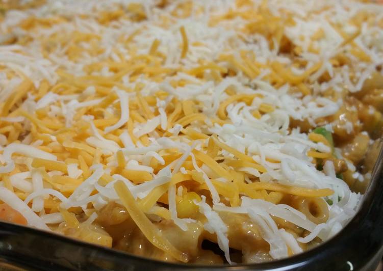 How to Prepare Recipe of Easy Taco Pasta Bake