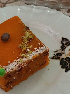 عکسی از دستور 🥕🥨دسر یخچالی هویج 🥨🥕