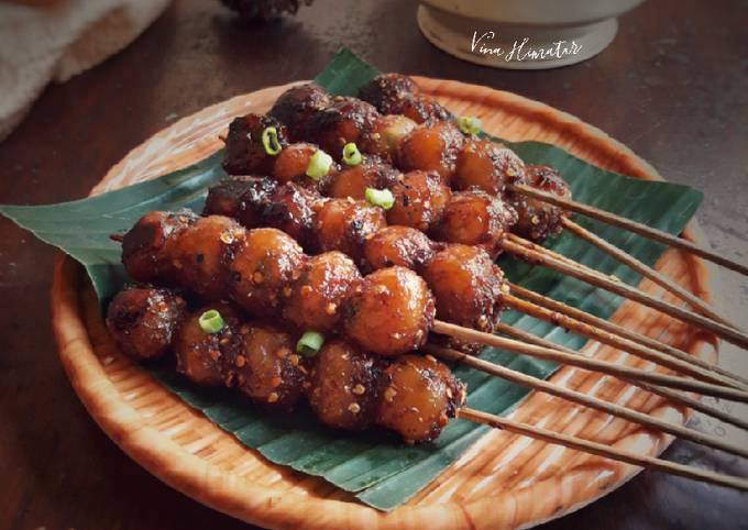 Resep Cilok Bakar Pedas Resep Cilok Bakar Pedas