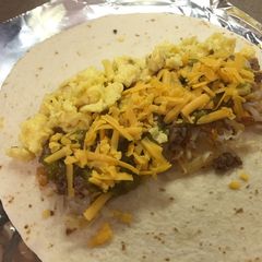 A picture of New Mexican Breakfast Burritos.