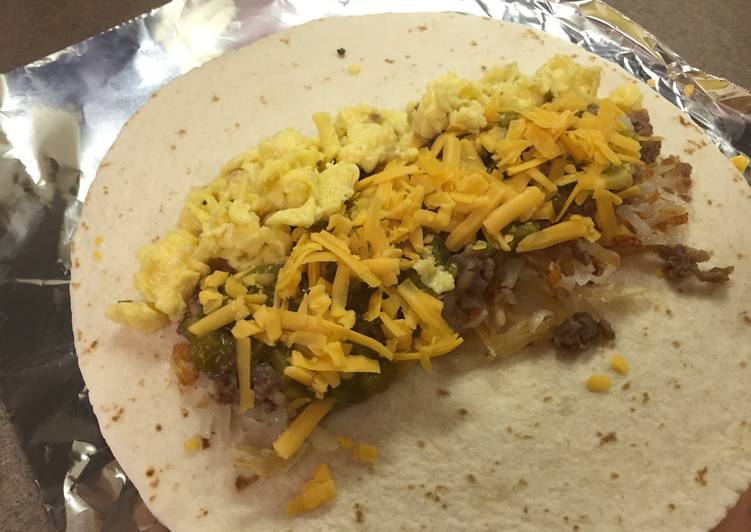 Simple Way to Prepare Homemade New Mexican Breakfast Burritos