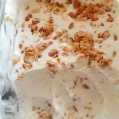 A picture of Almond ice cream.