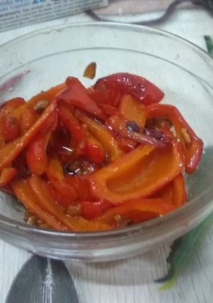 Una foto de Ensalada de morrón dulce