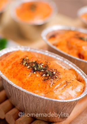 Foto resep Salmon kani mentai #homemadebylita