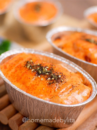 Resep Salmon kani mentai #homemadebylita Menu Enak Dan Mudah Dibuat