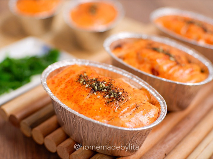 Resep Salmon kani mentai #homemadebylita Menu Enak Dan Mudah Dibuat