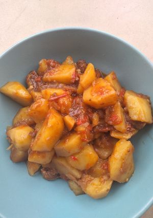 A picture of Potato porridge.