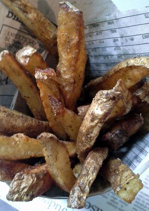 A picture of Baked Crab Fries.
