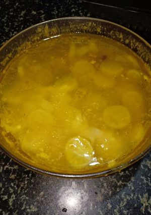 A picture of Urad dal with radish.