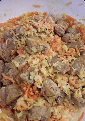 Une photo de Wok de porc au citron