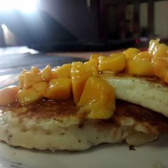 A picture of Oatmeal Pancakes..