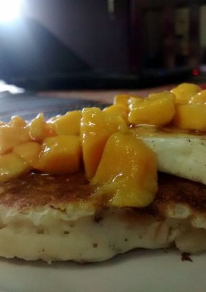A picture of Oatmeal Pancakes..