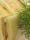 Juicy Sandwich with Ham & Cucumbers