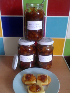 A picture of Vickys White Grape & Apple Chutney, GF DF EF SF NF.