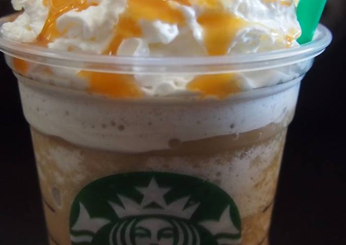 Starbucks-style Caramel Frappuccino