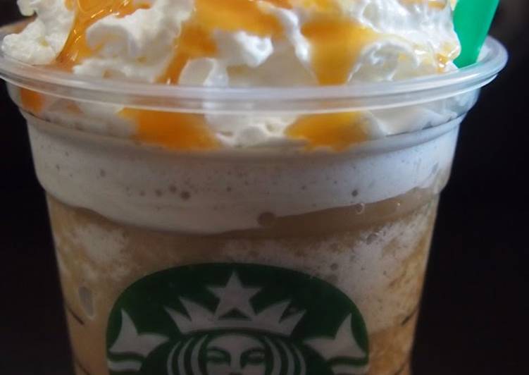 Starbucks-style Caramel Frappuccino Starbucks-style Caramel Frappuccino