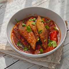 A picture of 188. Sweet & Spicy Braised Skipjack Tuna (Balado Tongkol).