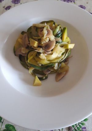 Foto di Spaghetti di zucchine