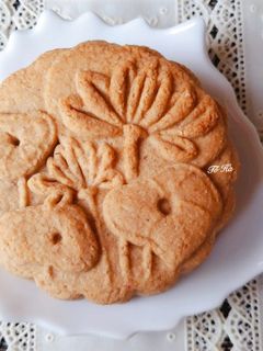 Hình của món Bánh trung thu yến mạch (Moon-Cake Healthy).