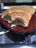 Ciapata de puré de sardina y aguacate