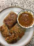 Dumplings con papel de arroz
