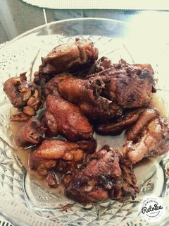 A picture of Chicken adobo.