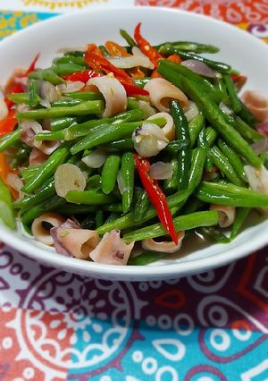 Foto resep Tumis Buncis Cumi Asin