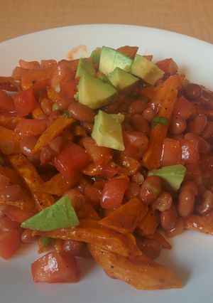 A picture of Sweet Potato Chili Fries.