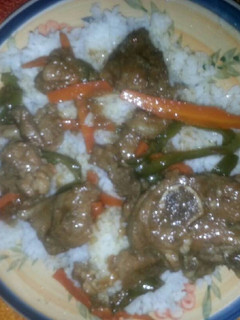 A picture of Simple beef stew.