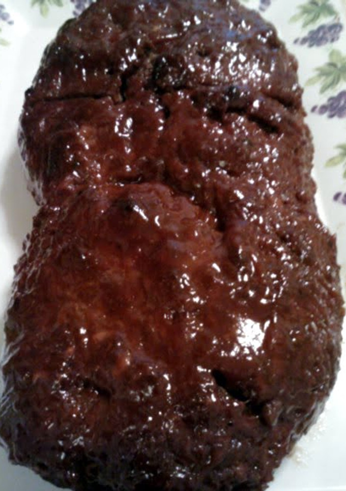 A picture of Never Dry Brown Sugar Meatloaf.