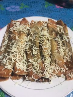 Foto resep Pisang gulung cokelat kulit lumpia (Banana Roll)