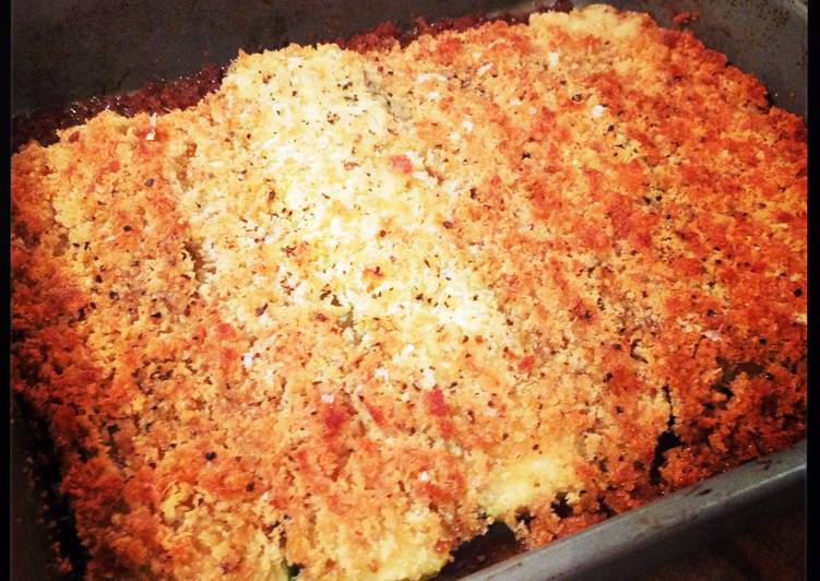 Recipe of Favorite Parmesan Crumbed Zucchini