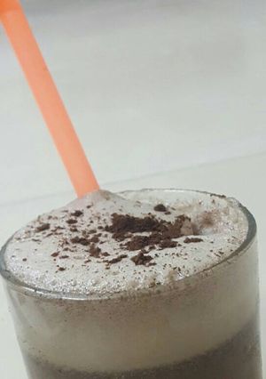 صورة لوصفة موكا فرابتشينو بارد 😍🍨