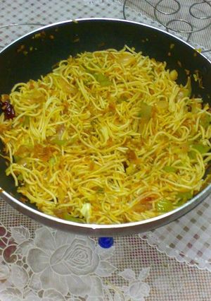 A picture of Hakka Noodles.