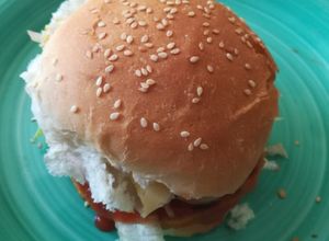 Una foto de Hamburguesas de pollo