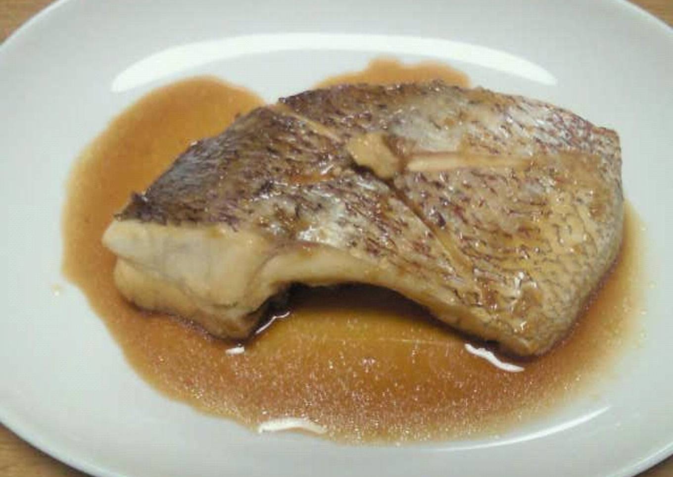 Simmered Red Sea Bream