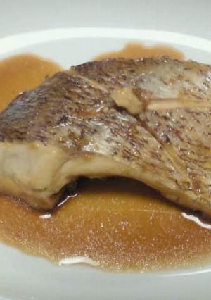 A picture of Simmered Red Sea Bream.