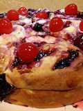 Tipsy Dark Cherry Cheese Buns