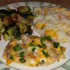 A picture of Smothered Chicken.