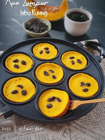 Cara Mudah Membikin Resep 307. Kue Lumpur Labu Kuning yang Enak Banget Anti Ribet, Menggugah Selera