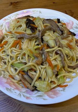 台式炒麵 的食譜成品照片