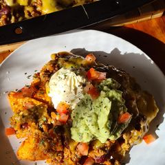 A picture of Beef Nachos.