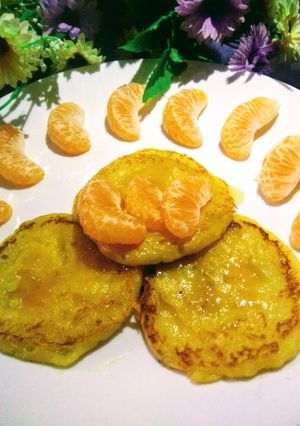 A picture of Orange pancake.
