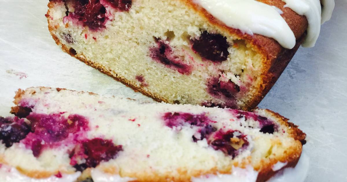 Raspberry & White Chocolate Loaf Cake – French Village Bakery