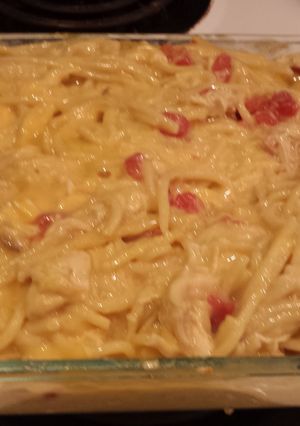 A picture of Chicken Spaghetti.